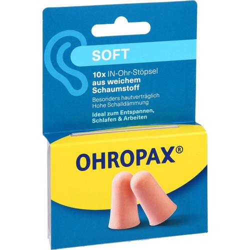 Ohropax Soft Schaumstoff In-Ohr Stöpsel 10 St OHROPAX bei onfy.de kaufen 19412679