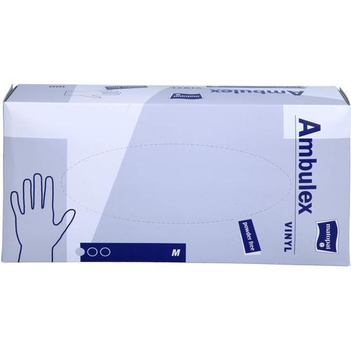 Ambulex M Vinyl Untersuchungshandsch.ungepud.unst. 100 St TZMO Deutschland bei onfy.de kaufen 09700905