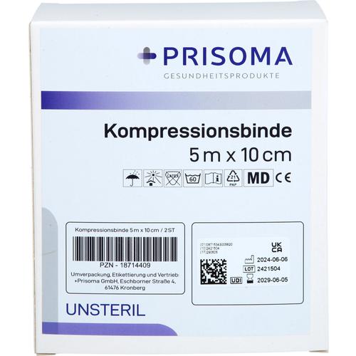 Kompressionsbinde Prisoma 5.0mx10.0cm 2 St + Prisoma bei onfy.de kaufen 18714409