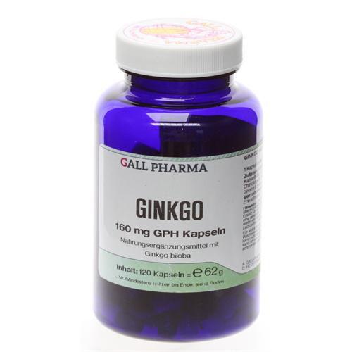 Ginkgo 160mg Gph Kapseln 120 St Hecht-Pharma bei onfy.de kaufen 09178857