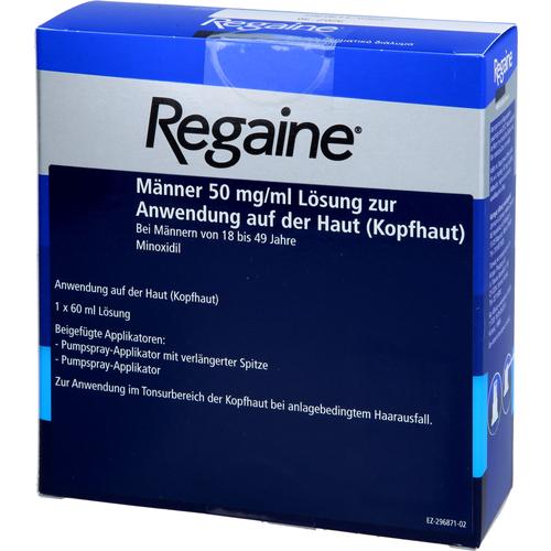 Regaine Männer 50 mg/ml Lsg. Z. Anw. A.d. Kopfhaut 60 ml EurimPharm Arzneimittel bei onfy.de kaufen 18259879