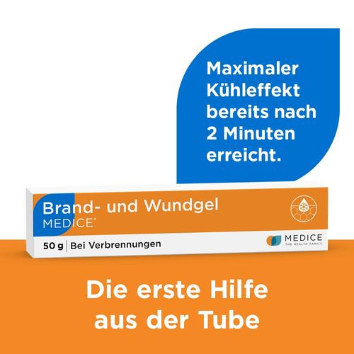 Brand und Wundgel bei Verbrennungen & Insektenstichen  50 g MEDICE Arzneimittel Pütter bei onfy.de kaufen 03839631