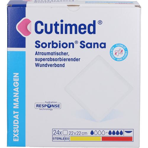Cutimed Sorbion Sana 22x22cm 24 St BSN medical bei onfy.de kaufen 11361669
