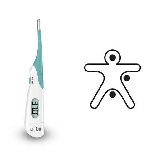 Braun Digital-Thermometer 1 St KAZ Europe SA bei onfy.de kaufen 04608520