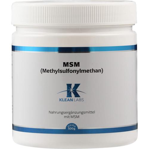 Msm Pulver Klean Labs 500 g Supplementa bei onfy.de kaufen 18649534