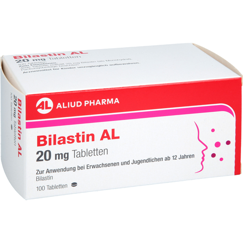 Bilastin Al 20 mg Tabletten 100 St ALIUD Pharma bei onfy.de kaufen 20222754