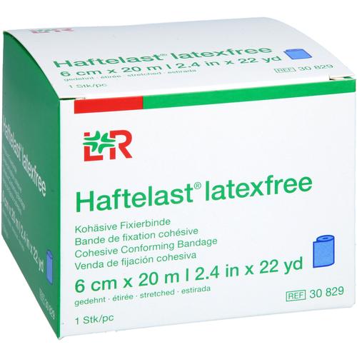 Haftelast Fixierb.kohäs.latexfrei 6 cmx20 M Blau 1 St 1001 Artikel Medical bei onfy.de kaufen 15998257
