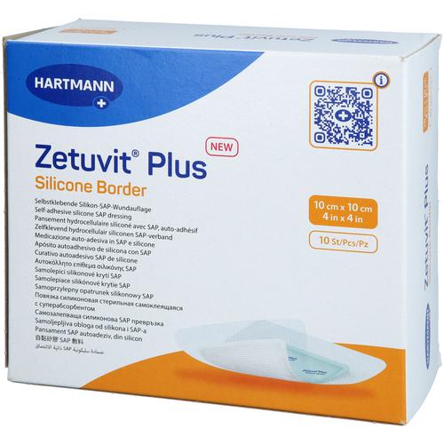 Zetuvit Plus Silicone Border Steril 10x10 cm 10 St ToRa Pharma bei onfy.de kaufen 19679810