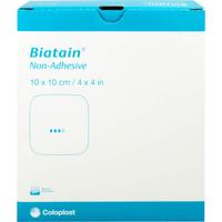 Biatain Schaumverband 10x10 cm Nicht-Haftend null
