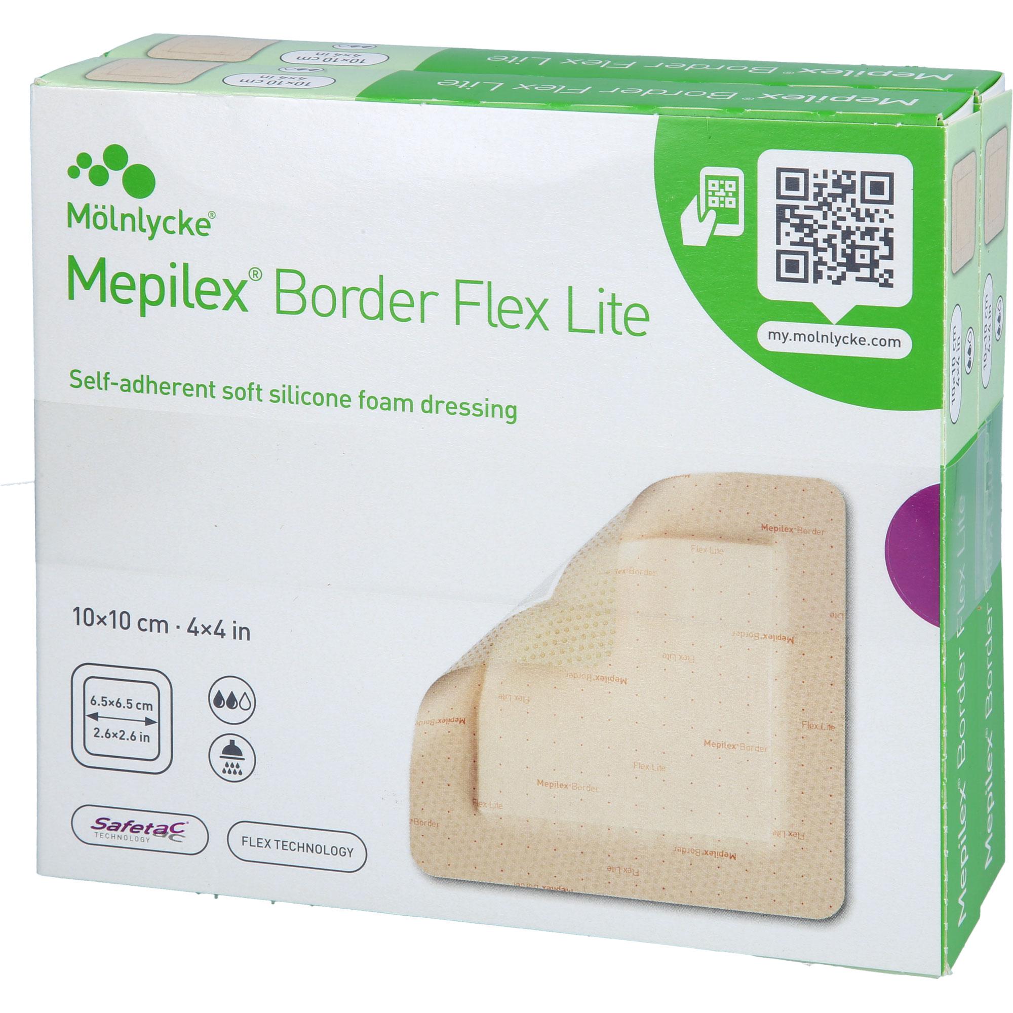 Mepilex Border Flex Lite 10 x 10 cm 5 St Acti Medi bei onfy.de kaufen 18719312