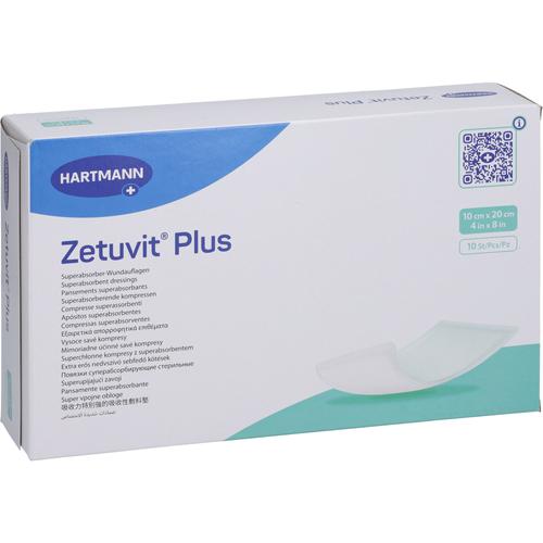 Zetuvit Plus Extrastarke Saugkompr.steril 10x20 cm 10 St Param bei onfy.de kaufen 19745895