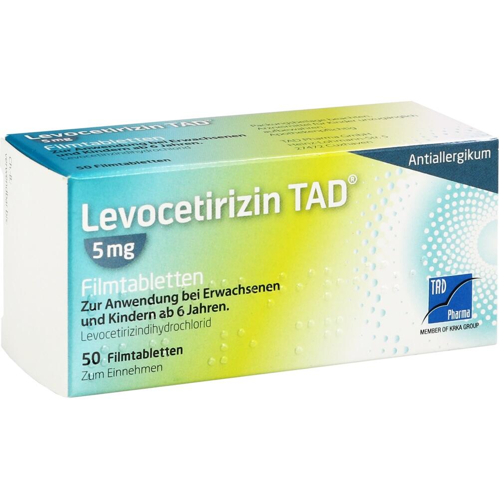 Levocetirizin Tad 5mg Filmtabletten