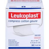 Leukoplast Compress Cotton Gauze Ste 5x5 8F null