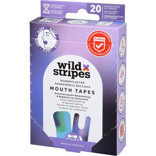 Wild Stripes Mouth Tapes Sunset 20 St New Flag bei onfy.de kaufen 19696139