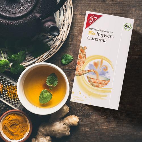 H&S Bio Ingwer-Curcuma 20x1.25 g H&S Tee - Gesellschaft bei onfy.de kaufen 17442529