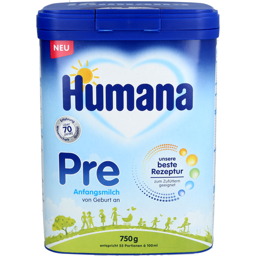 Humana Anfangsmilch Pre 5Hmo 750 g Humana Vertriebs bei onfy.de kaufen 19626363