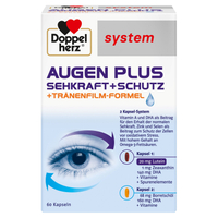 DOPPELHERZ Augen plus Sehkraft+Schutz system Kaps. 60 St null