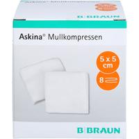 Askina Mullkompressen 5x5 cm Steril 8Fach
