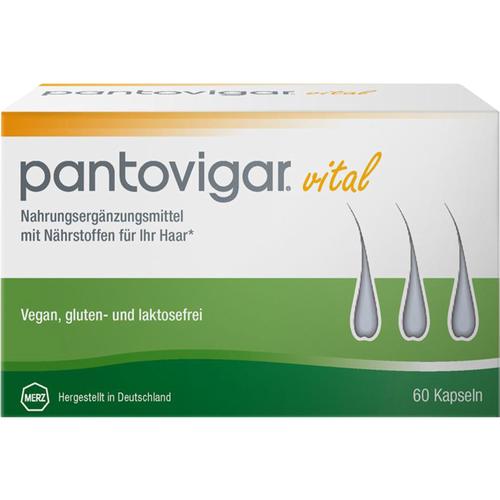 Pantovigar Vital Kapseln mit Nährstoffen für Haare 60 St Merz Therapeutics bei onfy.de kaufen 19363627