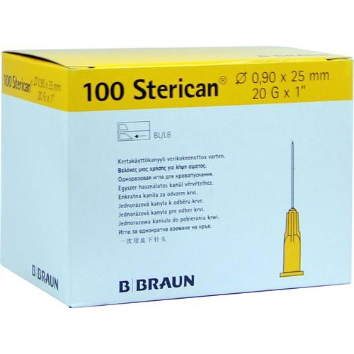 Sterican 20Gx1 Kanülen 0.9x25Mm 100 St B. Braun Melsungen bei onfy.de kaufen 07463246