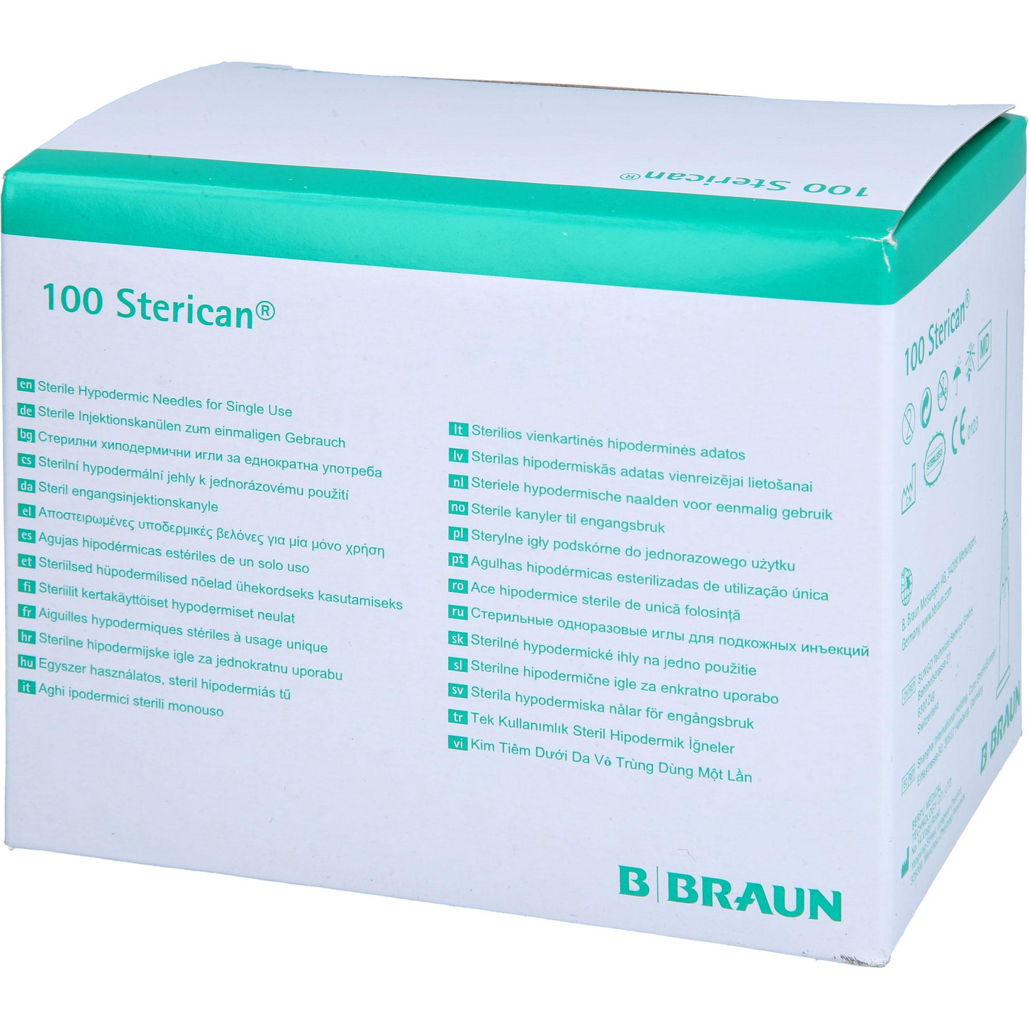 Sterican Einmalkanüle 21G 40 Mm 100 St B. Braun Melsungen bei onfy.de kaufen 18746527