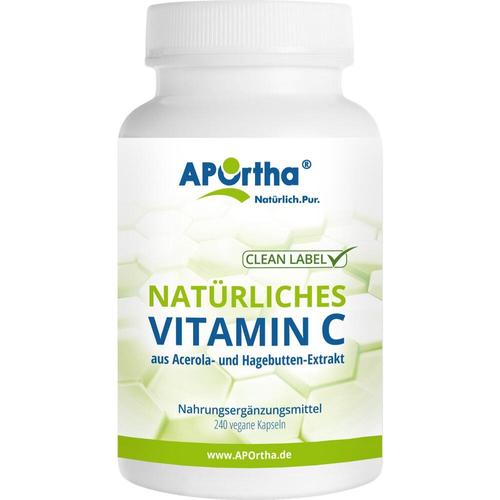 Aportha Natürliches Vitamin C Vegetarisch 240 St APOrtha Deutschland bei onfy.de kaufen 11608348