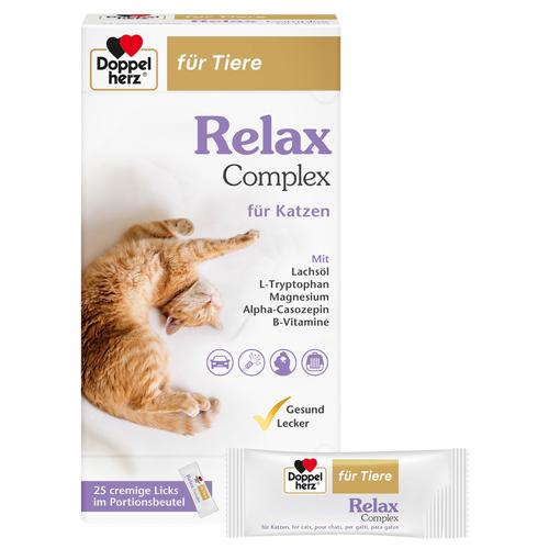 Doppelherz für Tiere Relax Complex für Katzen 25x10 g Queisser Pharma bei onfy.de kaufen 18450169