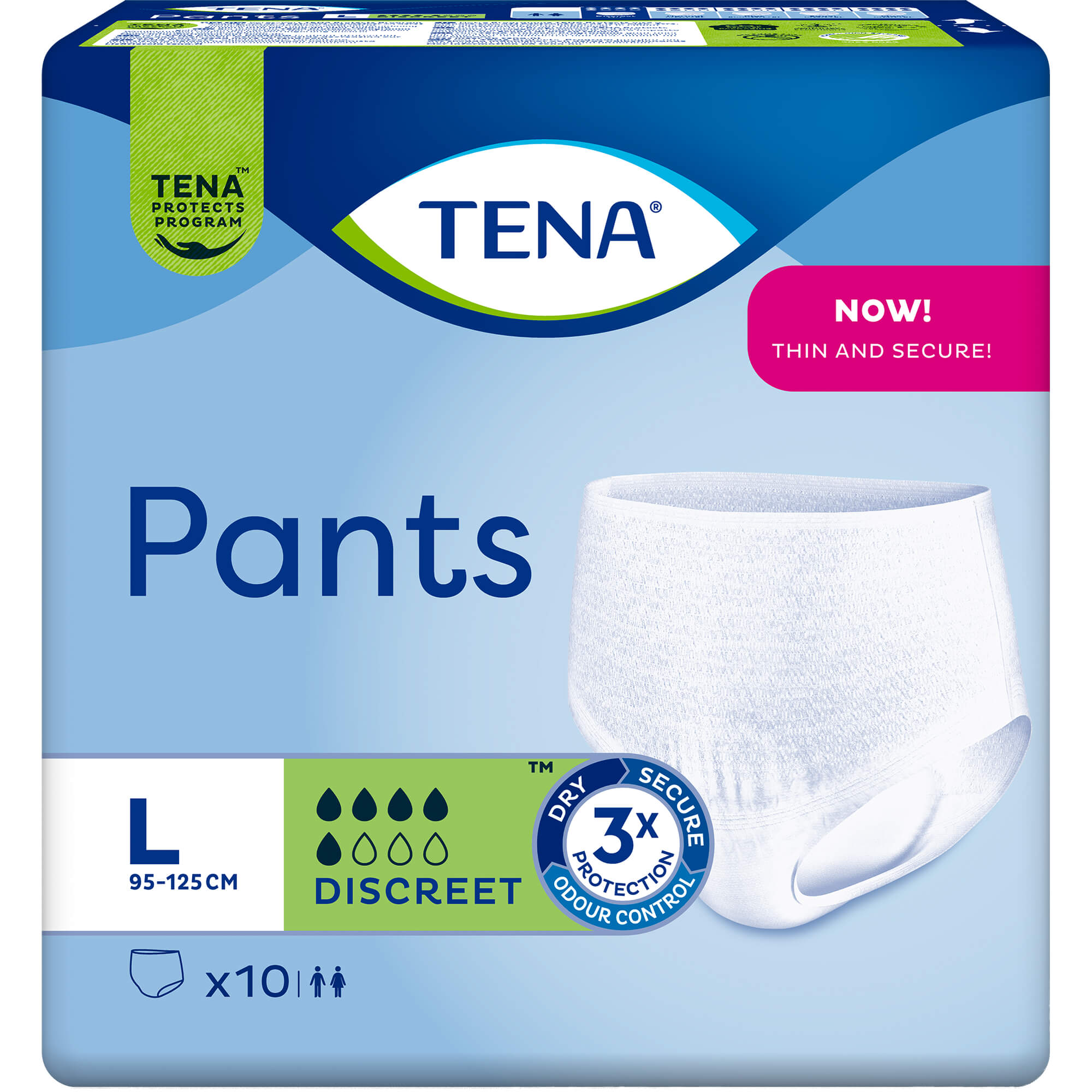 Tena Pants Discreet L bei Inkontinenz null