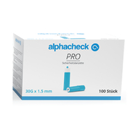 Alphacheck pro Sicherheitslanzette 30G X 1.5 Mm null