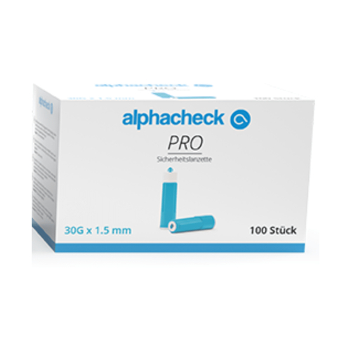 Alphacheck pro Sicherheitslanzette 30G X 1.5 Mm 100 St Berger Med bei onfy.de kaufen 16840334
