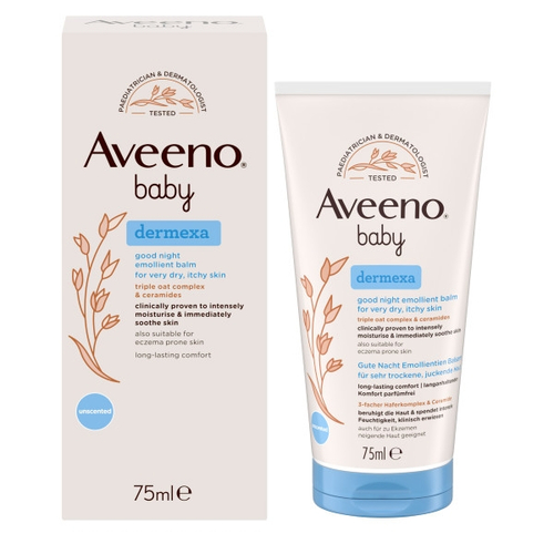 Aveeno Baby Dermexa Gute Nacht Emollientien Balsam 75 ml Kenvue Germany GmbH (OTC) bei onfy.de kaufen 19899658