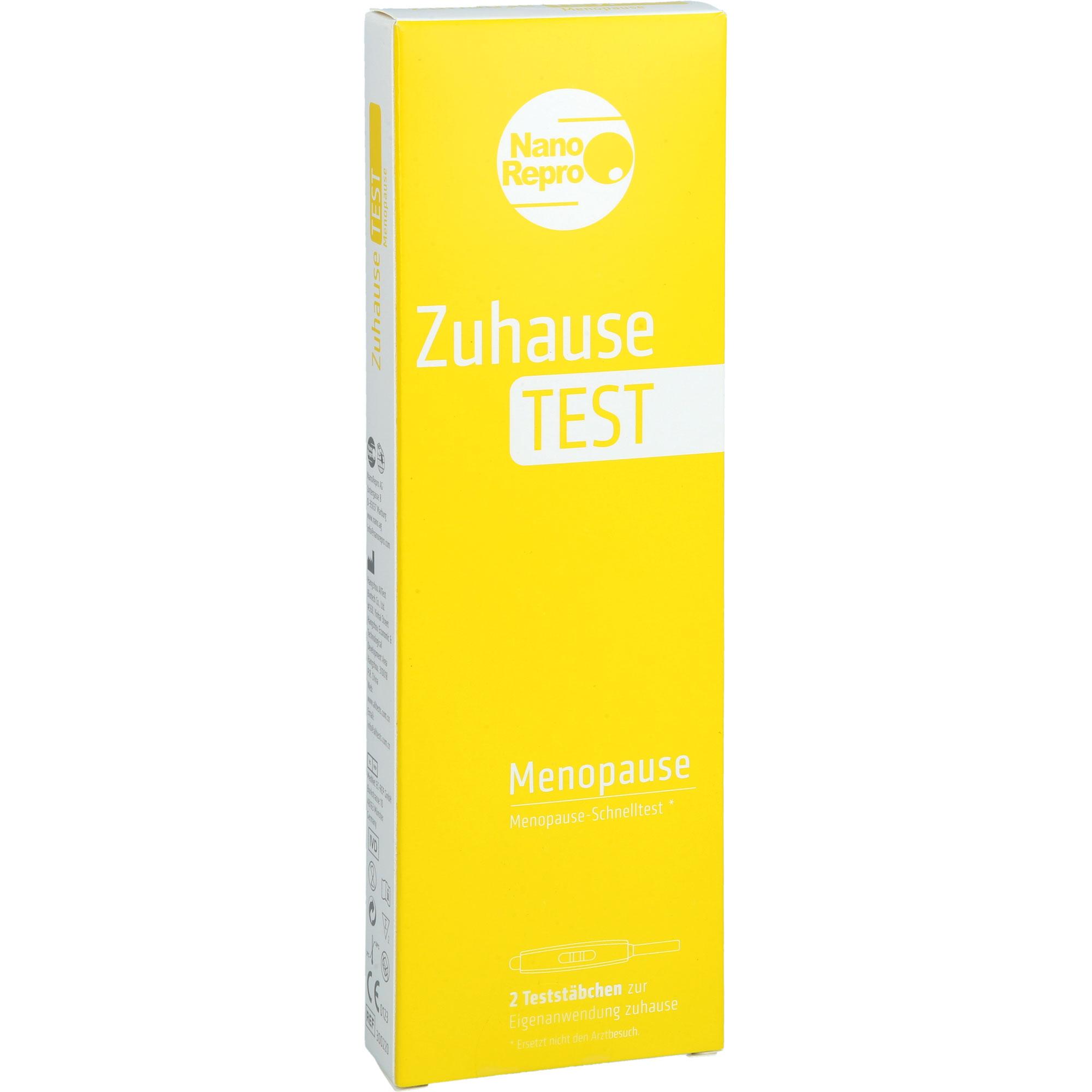 Zuhausetest Menopause Stäbchen 2 St NanoRepro bei onfy.de kaufen 19384440