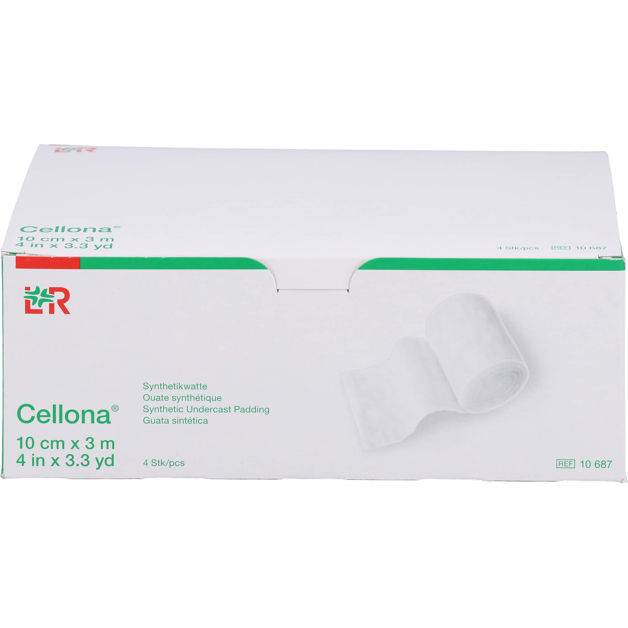 Cellona Synthetikwatte 10 cmx3 M null