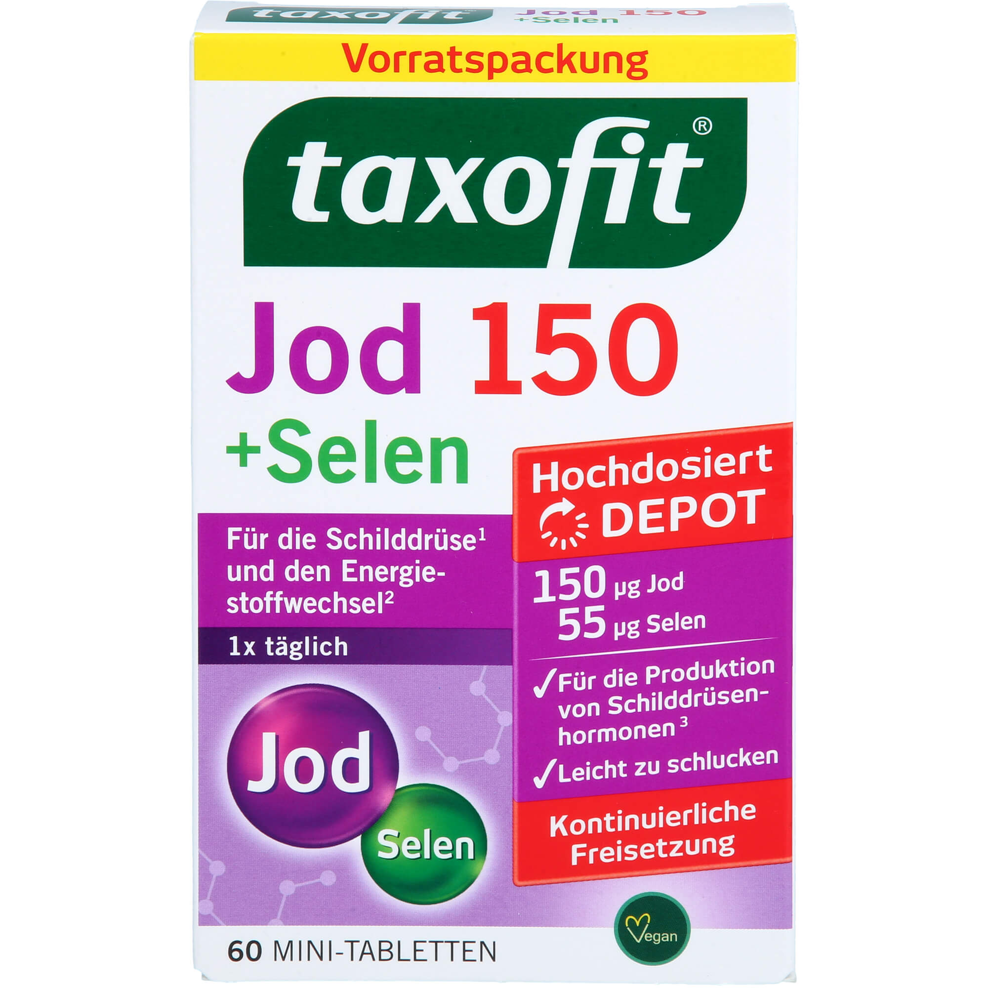 Taxofit Jod 150 + Selen null