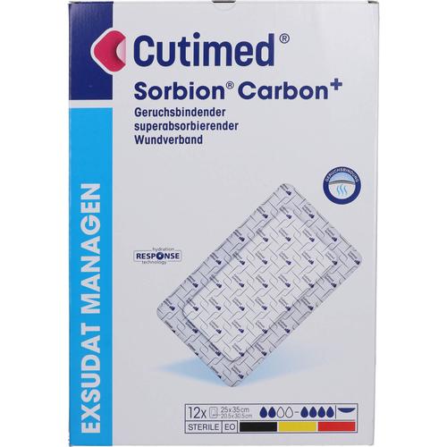 Cutimed Sorbion Carbon 25x35cm Steril 12 St BSN medical bei onfy.de kaufen 16792411