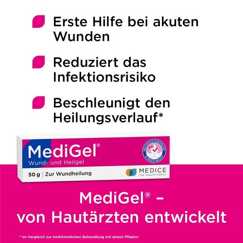 MediGel Wund- und Heilgel bei Wunden 50 g MEDICE Arzneimittel Pütter bei onfy.de kaufen 18495568