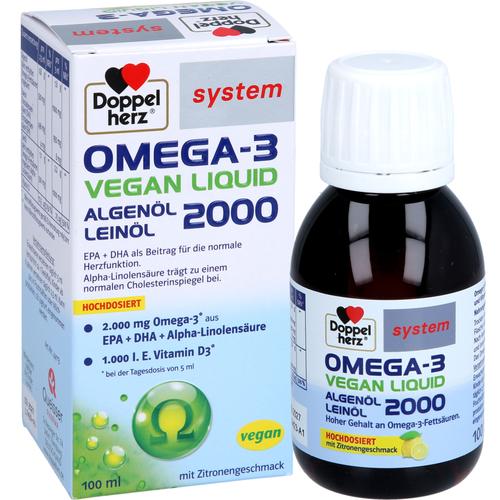 Doppelherz Omega-3 Vegan Liquid 2000 System 100 ml Queisser Pharma bei onfy.de kaufen 19294576