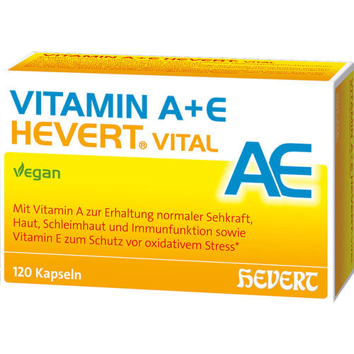 Vitamin A+e Hevert Vital 120 St Hevert-Arzneimittel bei onfy.de kaufen 20167966