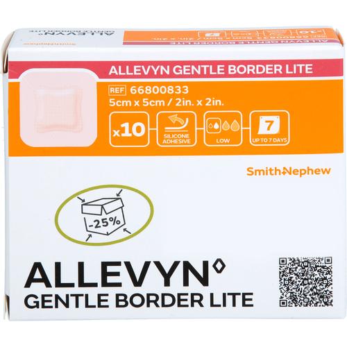 Allevyn Gentle Border Lite 5x5 cm Schaumverb. 10 St Param bei onfy.de kaufen 19904810
