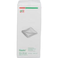 Gazin Mullkomp.10x10 cm Unsteril 32Fach Op null