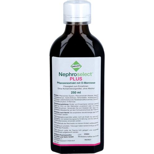 Nephroselect Plus 250 ml Dreluso-Pharmazeutika Dr.Elten & Sohn bei onfy.de kaufen 19350524