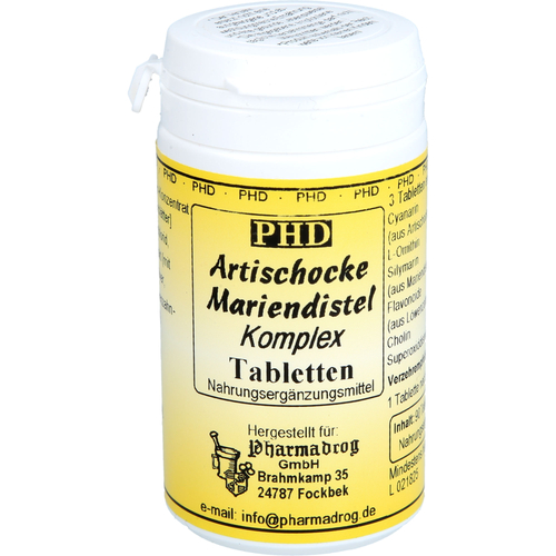 Artischocke Mariendistel Komplex Tablette 90 St Pharmadrog bei onfy.de kaufen 15731979