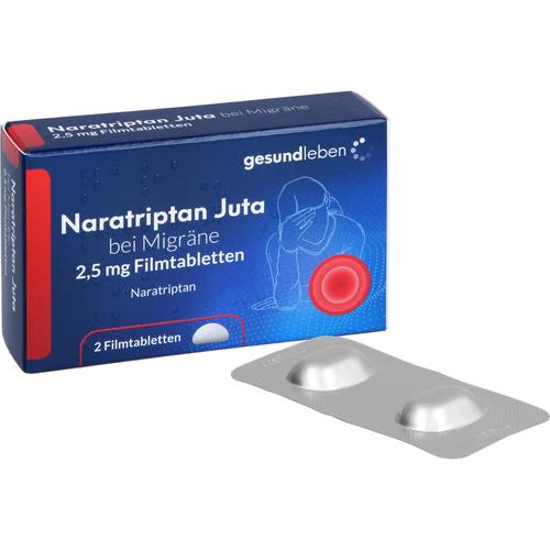 Naratriptan Juta bei Migräne 2.5mg Filmtabletten 2 St Alliance Healthcare Deutschland bei onfy.de kaufen 18774280