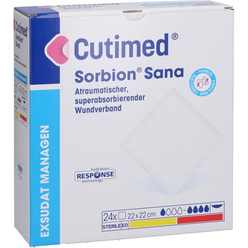 Cutimed Sorbion Sana 22x22cm 24 St BSN medical bei onfy.de kaufen 11361669