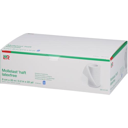 Mollelast Haft Latexfrei Blau 8cm x 20M Gedehnt 6 St Lohmann & Rauscher bei onfy.de kaufen 09886063