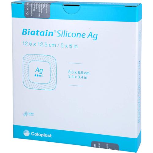Biatain Silicone Ag Schaumverband 12.5x12.5 cm 5 St ToRa Pharma bei onfy.de kaufen 19207695