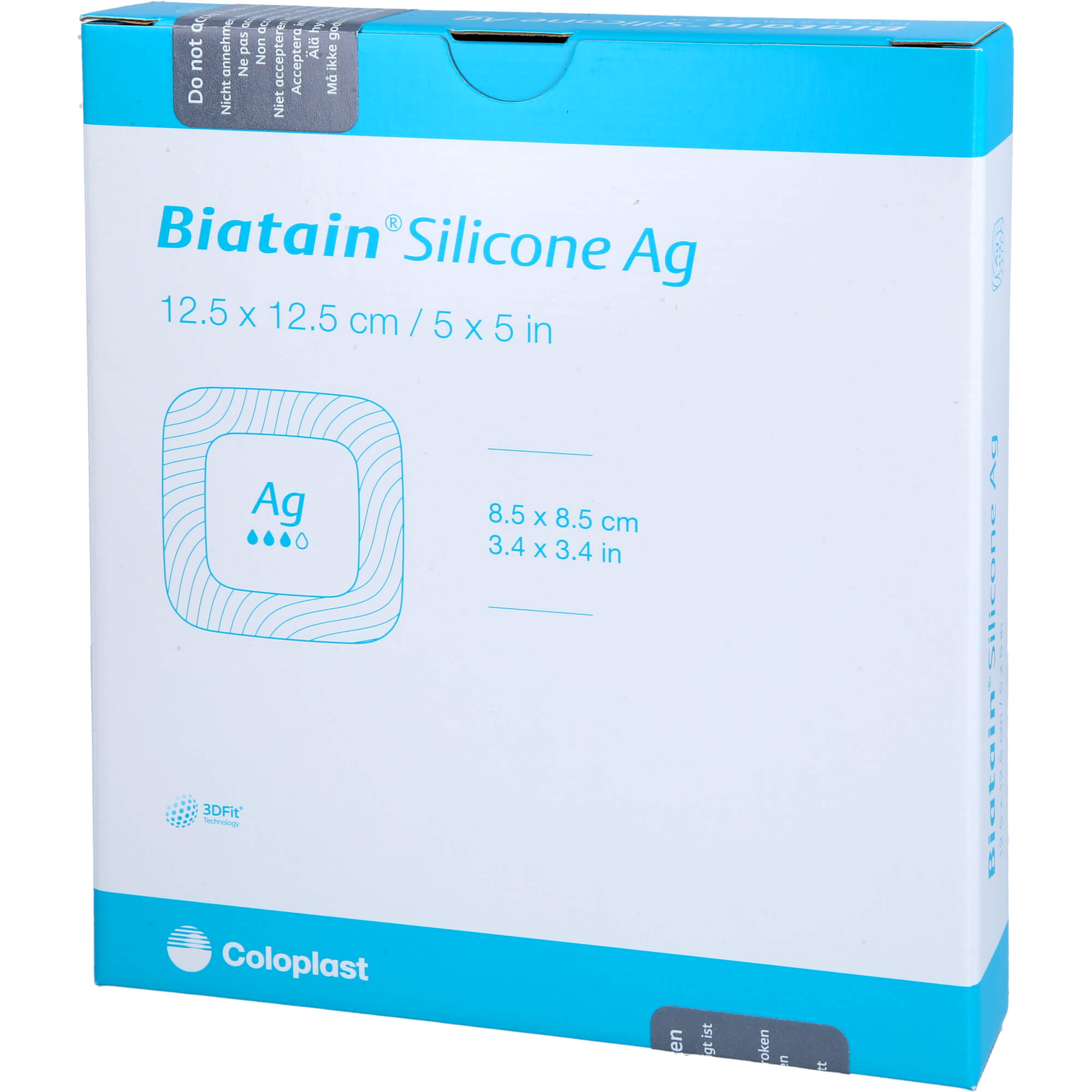Biatain Silicone Ag Schaumverband 12.5x12.5 cm 5 St ToRa Pharma bei onfy.de kaufen 19207695