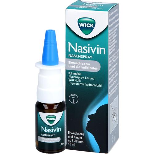 Wick Nasivin Nasenspray Erw./Schulkinder 0.5 mg/ml 10 ml WICK Pharma - Zweigniederlassung der Procter & Gamble bei onfy.de kaufen 19524013