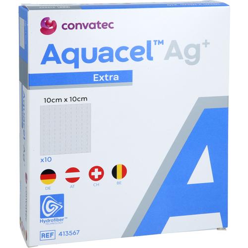 Aquacel Ag+ Extra 10x10 cm Kompressen 10 St Docpharm bei onfy.de kaufen 16487398