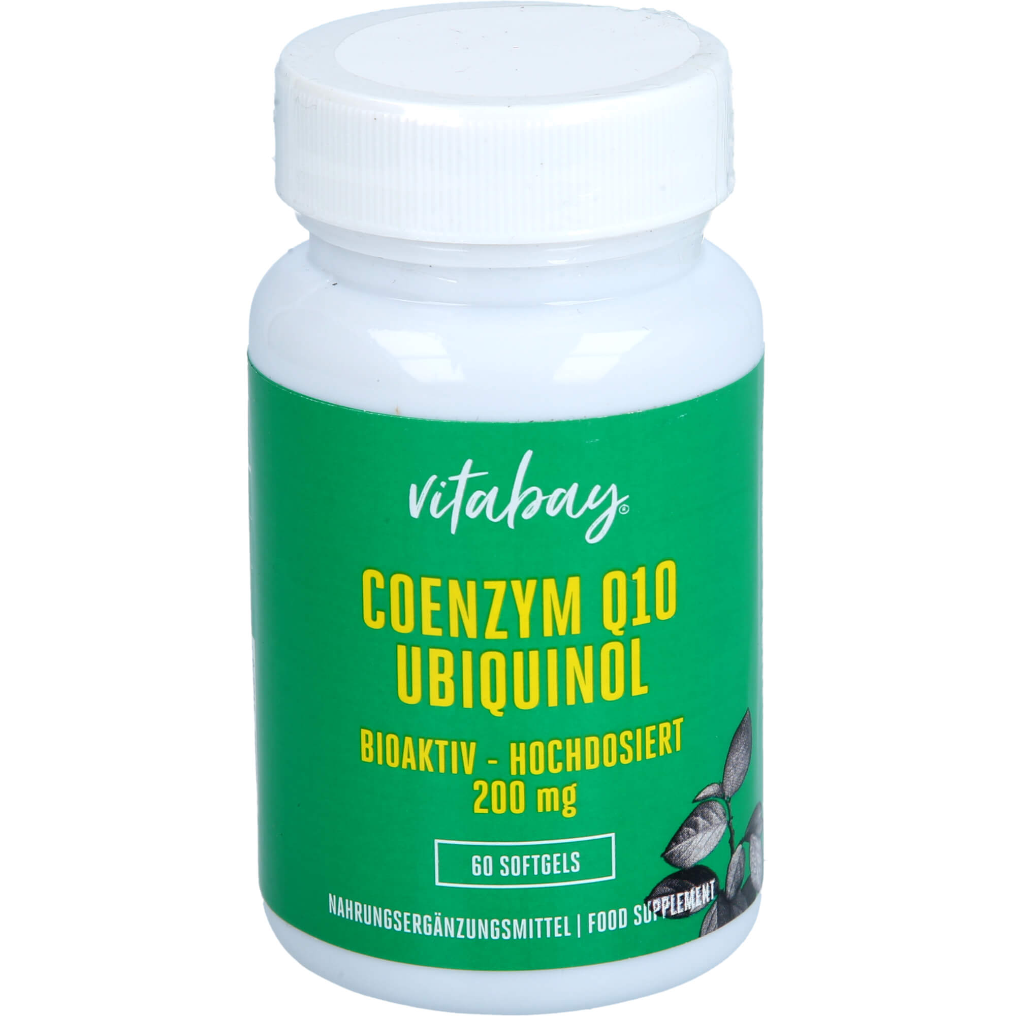 Coenzym Q10 Ubiquinol 200 mg Hochdosiert 60 St Vitabay CV bei onfy.de kaufen 19145250